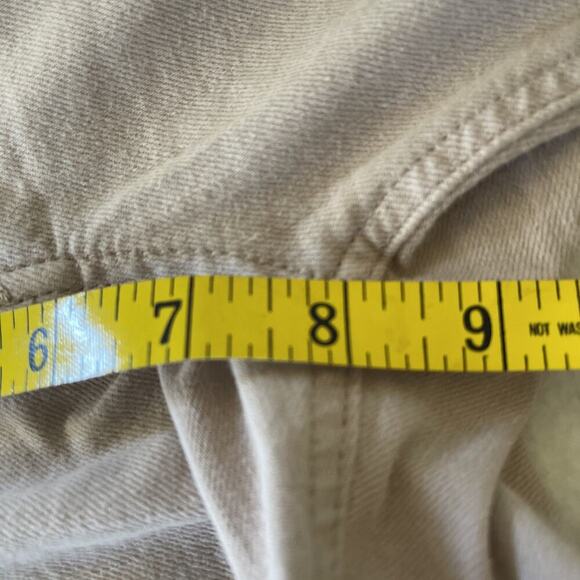 Rag & Bone Tan Skinny Jeans 25 Snag On Left Cheek- See Pics - Picture 7 of 8